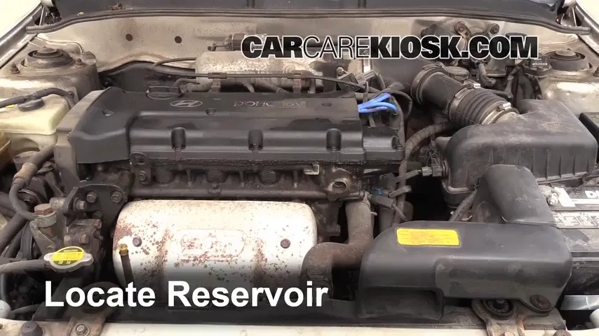 1999 Hyundai Elantra GL 2.0L 4 Cyl. Sedan (4 Door) Windshield Washer Fluid